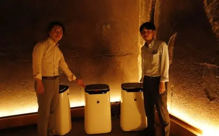 تركيب أنظمة تنقية الهواء بتقنية البلازما كلاستر في هرم الملك خوفو لتحسين جودة الهواء