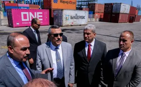 لجنة التفتيش تزور ميناء دمياط لمراجعة سلامة الإجراءات في الموانئ المصرية