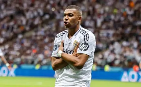 مبابي يحصد جائزة لاعب الشهر في ريال مدريد للمرة الرابعة متفوقًا على الجميع