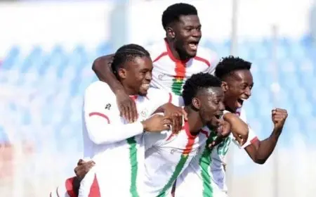 بوركينا فاسو تكتسح جيبوتي بأربعة أهداف في الشوط الأول بمباراة مثيرة لمجموعة مصر