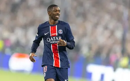 إصابة ديمبيلي ودوي تثير القلق في باريس سان جيرمان قبل مواجهات دوري الأبطال