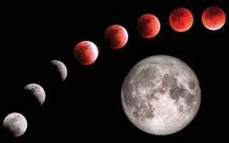 خسوف القمر الكلي يضيء السماء ظاهرة فلكية نادرة مرتقبة خلال الساعات القادمة