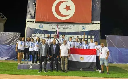مصر تحقق تتويجا مذهلا بلقب البطولة العربية والأفريقية للسباحة بالزعانف في تونس
