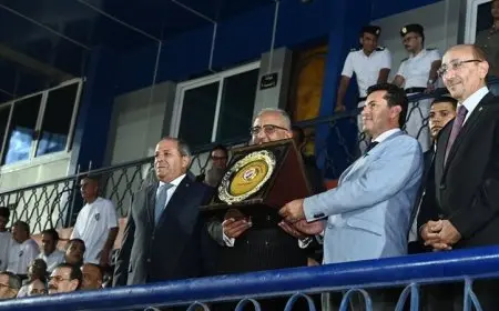 وزير الرياضة ومحافظ بورسعيد يطلقان بطولة الجمهورية للشركات وسط حضور جماهيري كبير