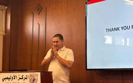 مؤمن صفا يكشف عن خطة إعداد جيل رياضي قوي بوجود 26 محترفًا و40 لاعبًا محليًا