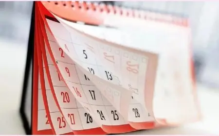 اكتشف الإجازات الرسمية المتبقية في 2025 بدءاً من أكتوبر