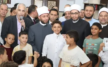 وزير الأوقاف يشارك في احتفال مهيب لتكريم حفظة القرآن الكريم في المرج