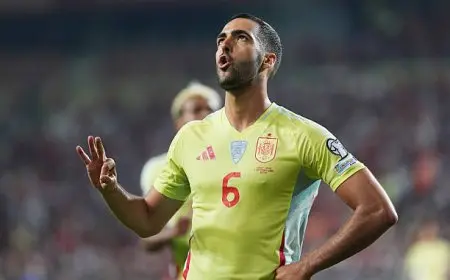 إسبانيا تهيمن على تركيا بسداسية نظيفة وتتربع على قمة المجموعة الخامسة