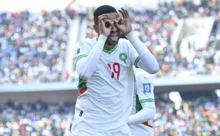المغرب يحقق انتصاراً مقنعاً على زامبيا بثنائية في تصفيات كأس العالم