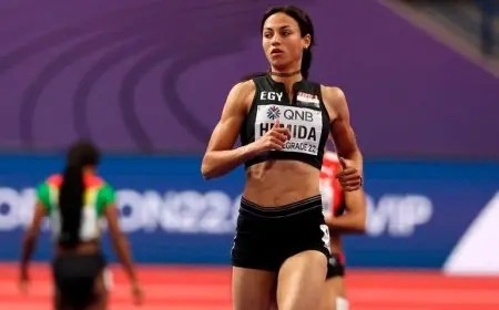 بعثة ألعاب القوى تصل طوكيو لتمثيل الوطن في بطولة العالم