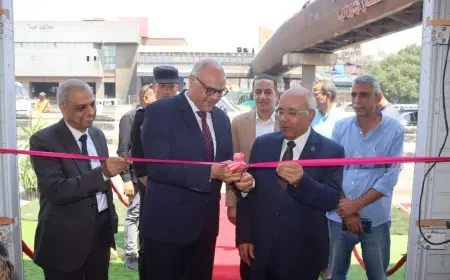 محافظ القليوبية يطلق معرض أهلاً مدارس لتقديم مستلزمات الدراسة بأسعار مميزة في شبرا الخيمة