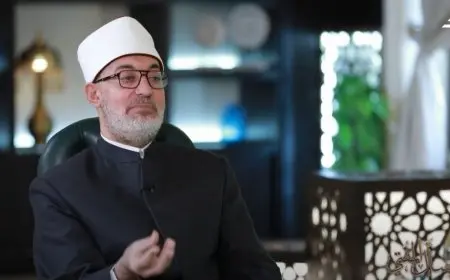 مفتي الجمهورية يعبر عن إدانته للعدوان الصهيوني على قطر الشقيقة