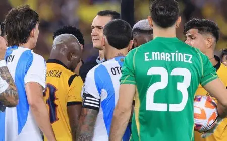 الإكوادور تحقق فوزًا مذهلاً على الأرجنتين في ختام تصفيات كأس العالم 2026
