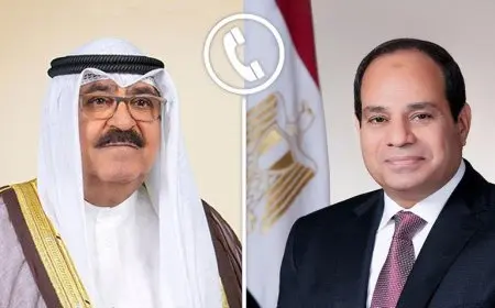 الرئيس السيسي وأمير الكويت يتحدان في إدانة الاعتداء الإسرائيلي على قطر