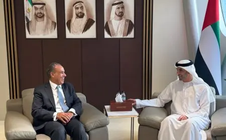 وزير الخارجية يعقد مباحثات حول تعزيز الشراكة الاقتصادية الشاملة بين مصر والإمارات