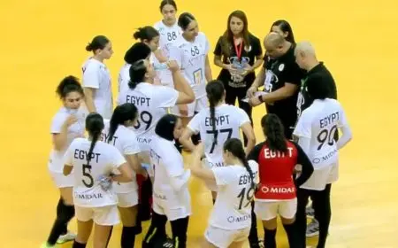 منتخب مصر يتخطى تونس في بطولة إفريقيا لشابات اليد بفوز رائع
