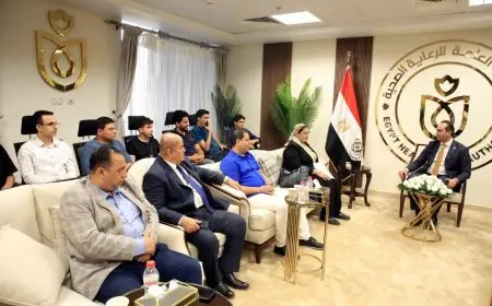 رئيس هيئة الرعاية الصحية يؤكد لأوائل الثانوية العامة أن النجاح الحقيقي يتحقق فقط في مصر