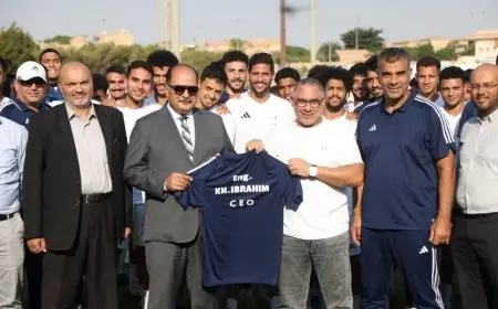 رئيس شركة إنبي يدعم الفريق في مواجهة الأهلي المرتقبة