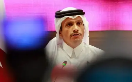 ترامب ورئيس وزراء قطر يجتمعان بعد الضربة الإسرائيلية للدوحة في لقاء مهم