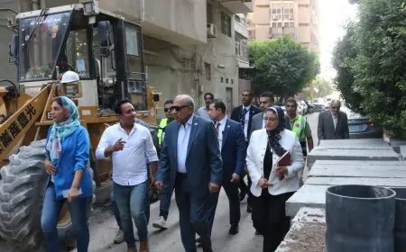 وزير الكهرباء يجري جولة تفقدية لمشروع إضافة مصدر تغذية ثالث لمحطة محولات جزيرة الدهب