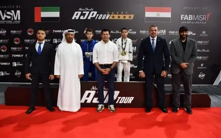 انطلاق البطولة الوطنية للجوجيتسو في مصر 2025 بحضور وزير الشباب والرياضة في أبوظبي