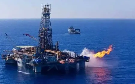 إنتاج الغاز الطبيعي يرتفع بإضافة بئرين جديدين في البحر المتوسط بفضل 60 مليون قدم مكعب يوميًا