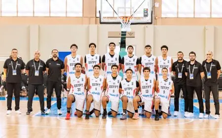 منتخب السلة يدك أنجولا ويتأهل لنصف نهائي بطولة الأفروباسكت للناشئين