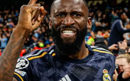 ريال مدريد يعلن عن تفاصيل إصابة روديجر ويؤكد غيابه عن مباراة سوسيداد