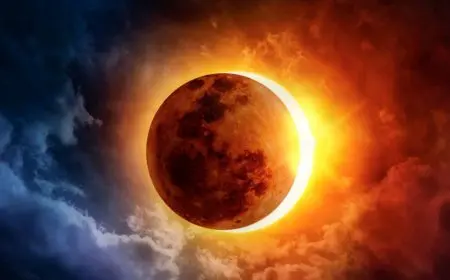 كسوف الشمس 2025 موعده وأفضل الأماكن لمشاهدته بوضوح