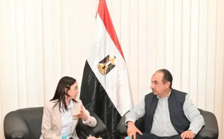 وزير قطاع الأعمال يزور شركة مصر للغزل والنسيج ويلتقي محافظ البحيرة لتعزيز التعاون الاقتصادي