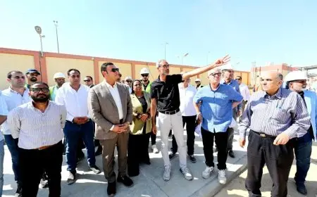 وزير الإسكان يختتم جولته بتفقد محطة محولات كهرباء التوسعات الشرقية في 6 أكتوبر