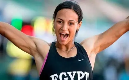 بسنت حميدة تبهر العالم وتتأهل لنصف نهائي سباق 400 متر في بطولة طوكيو العالمية