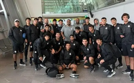 منتخب الشباب يصل إلى تشيلي بعد رحلة طيران طويلة استمرت 26 ساعة