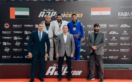 مصر تتصدر البطولة الوطنية للجوجيتسو في العاصمة الإدارية وتحقيق إنجاز تاريخي