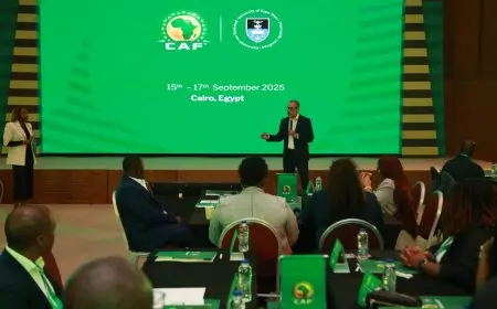ورشة عمل جديدة للكاف تجمع المديرين التنفيذيين للاتحادات الأفريقية في حدث بارز