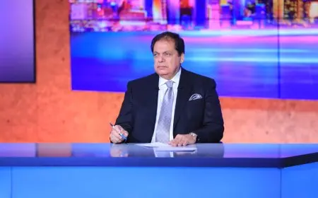 النائب محمد أبو العينين يحتفل بفوز هاني أبو ريدة بمنصب نائب أول لرئيس الاتحاد العربي