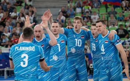 سلوفينيا تحقق انتصاراً مثيراً وتتأهل لدور الـ16 في مونديال الطائرة على حساب ألمانيا