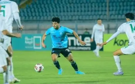 مباراة مثيرة في الدوري المصري تعادل إيجابي في الشوط الأول بين المصري وغزل المحلة