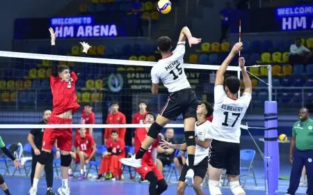 مصر تتحدى رواندا في ربع نهائي بطولة إفريقيا للكرة الطائرة للشباب اليوم