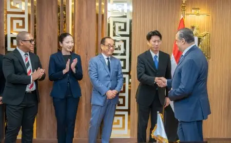 وزير الإنتاج الحربي يشارك في توقيع مذكرة تفاهم استراتيجية مع شركة ميزوها اليابانية