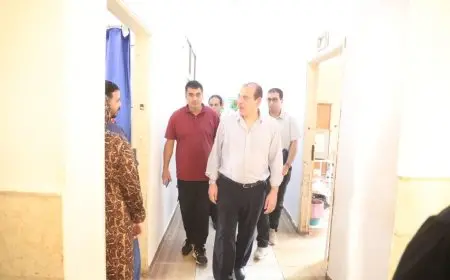 زيارة مفاجئة تكشف استبعاد مدير مناوب في مستشفى قطور المركزي بالغربية بسبب تغيبه عن العمل