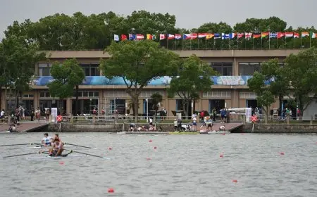 بعثة المنتخب المصري للتجديف تتوجه إلى شنغهاي للمنافسة في بطولة العالم للكبار