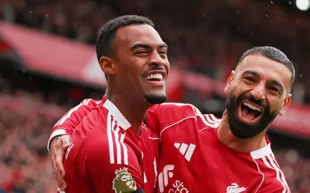 ليفربول يقصى إيفرتون في ديربي الميرسيسايد بمشاركة صلاح الرائعة