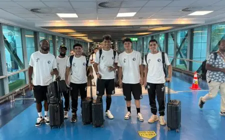 بعثة بيراميدز تصل القاهرة تمهيدا لمباراة أهلي جدة في السعودية