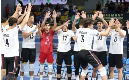 منتخب مصر يحصد لقب بطولة إفريقيا لشباب الطائرة بفوز مذهل على الكاميرون