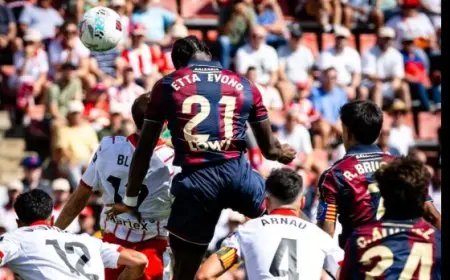 ليفانتي يسحق جيرونا بأربعة أهداف دون رد في الدوري الإسباني