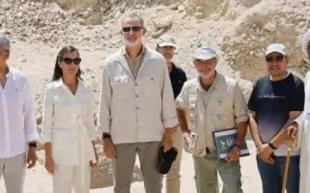 مدير آثار الأقصر يؤكد زيارة ملك إسبانيا تعزز صورة مصر السياحية وتثبت أمانها