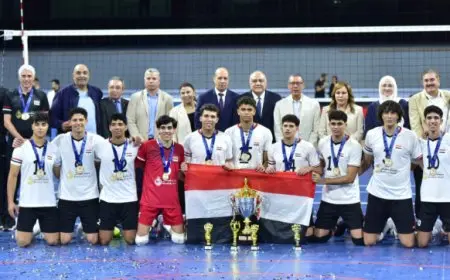 ياسر قمر يثني على تنظيم البطولة الأفريقية وتتويج شباب مصر بلقب الكرة الطائرة