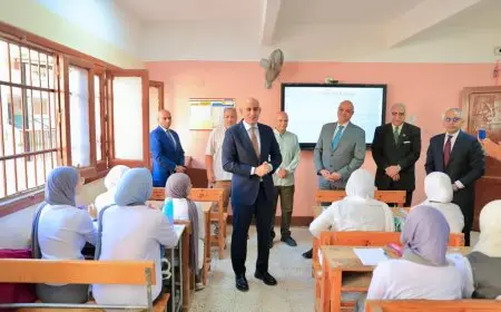 وزير التعليم ومحافظ القليوبية يزوران المدارس لمتابعة انطلاق العملية التعليمية في بداية العام الدراسي الجديد