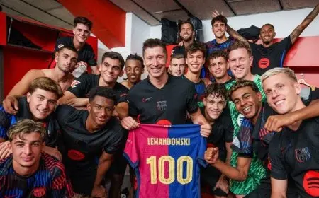 وكالة ليفاندوفسكي توضح موقفه من الانتقال إلى الدوري السعودي